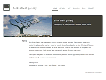 Tablet Screenshot of bankstreetgallery.org
